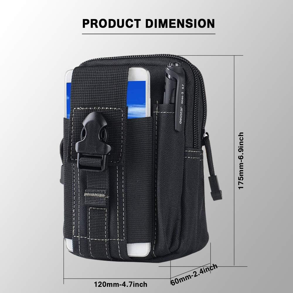 Tactical Molle Belt Pouch Mili - Phone Holder review and price