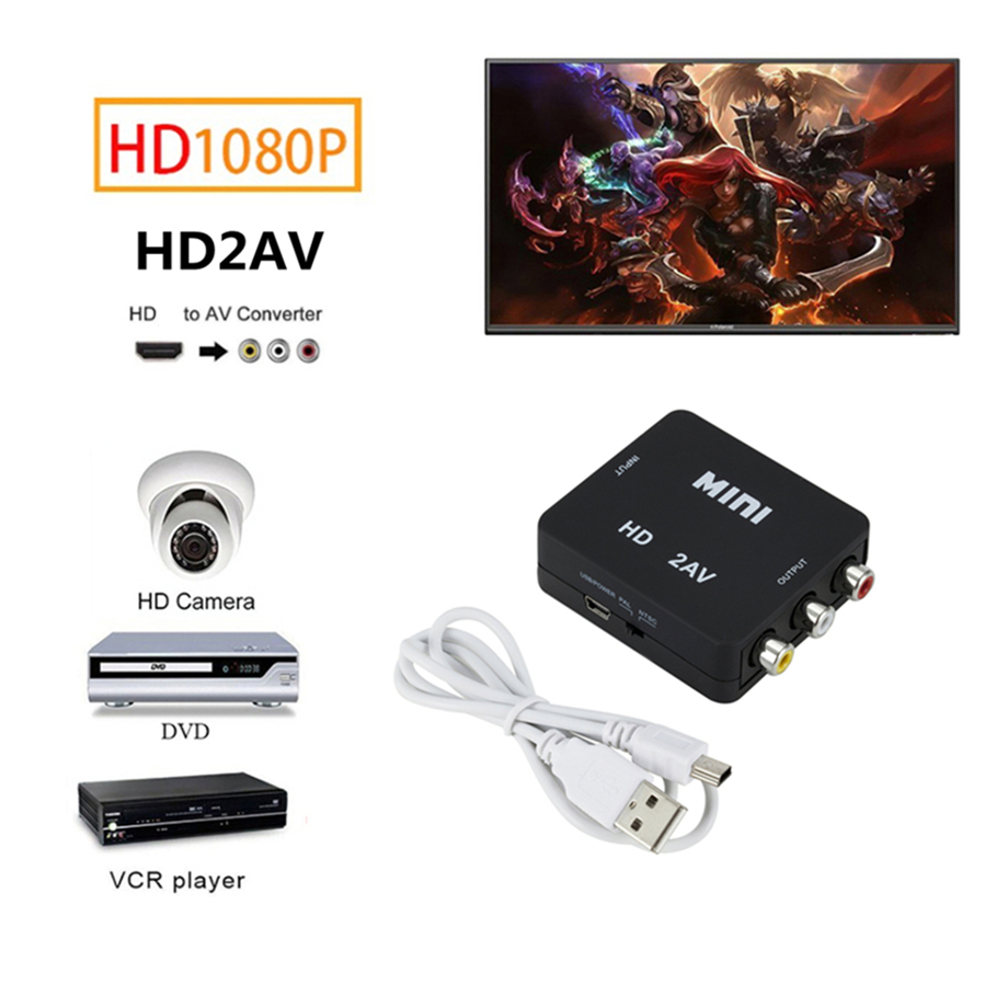HD 1080P HDMI-compatible To RC - Hdmi Adapter review and price