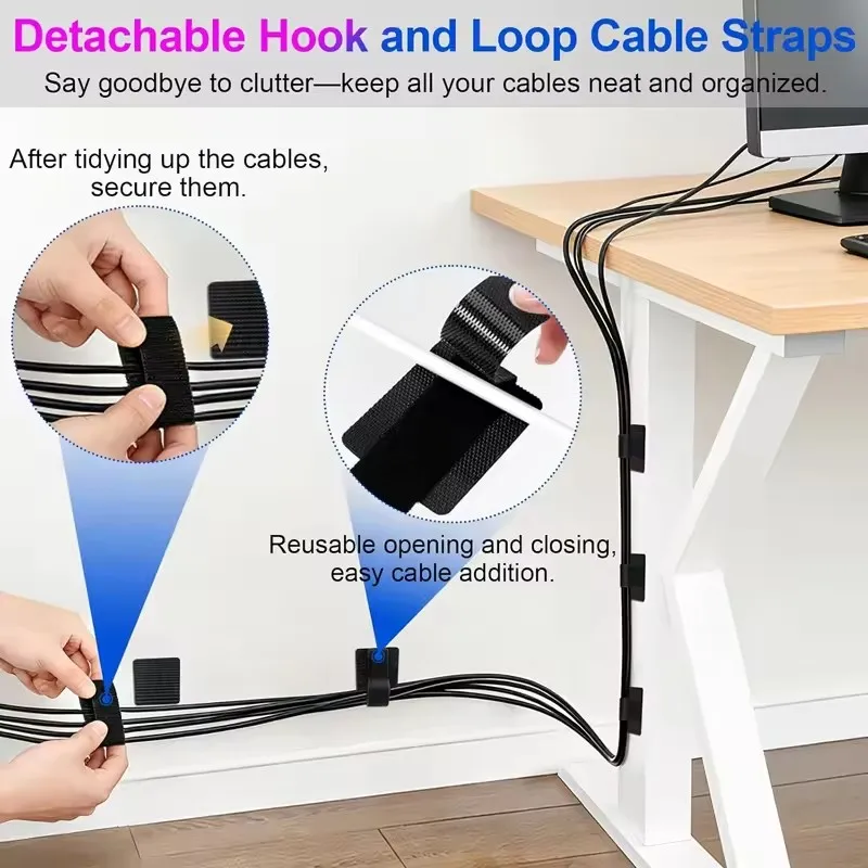 4-40 Sets Cable Management Und - Cable Organizer review and price