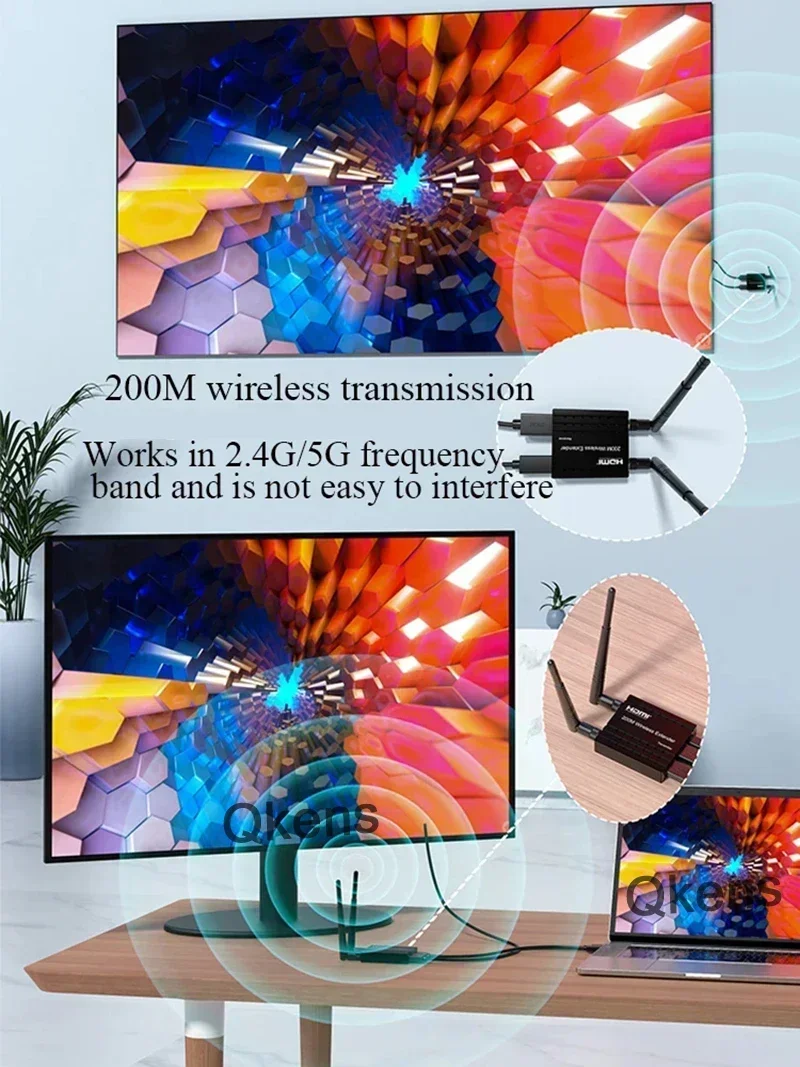 Wireless HDMI Extender Audio V - Hdmi Adapter review and price