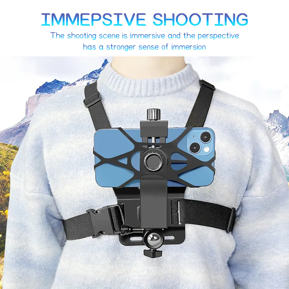 Chest Mount Phone Strap Holder - Cable Organizer review and price